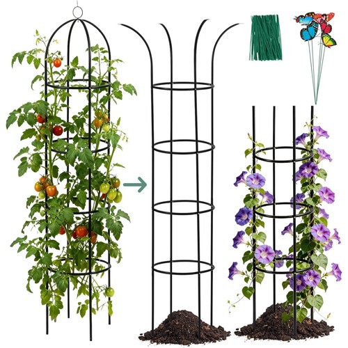 Metal obelisk garden - metal,