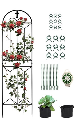 Toriexon metal garden trellis - toriexon,