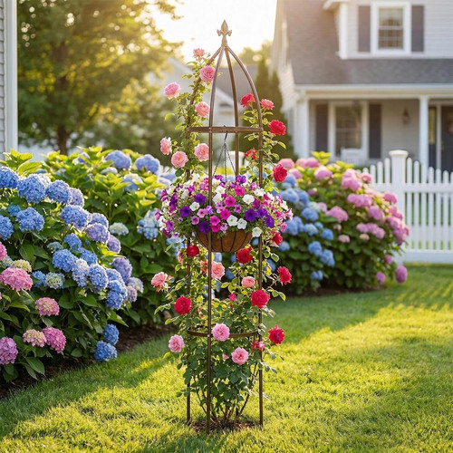 Garden obelisk trellis 100 - garden,