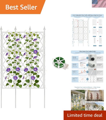 Flexible 25ft trellis for - flexible, 5.25ft