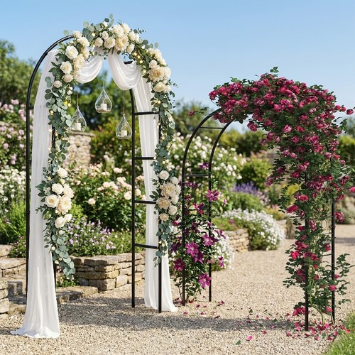 Metal garden arch - metal,